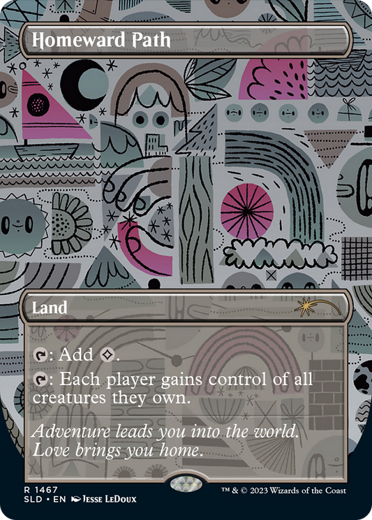 Homeward Path (1467) (Borderless)