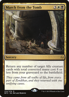 March from the Tomb - Foil