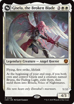 Gisela, the Broken Blade // Brisela, Voice of Nightmares - Foil