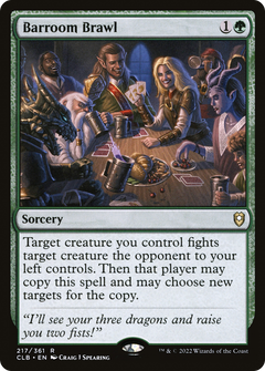 Barroom Brawl - Foil