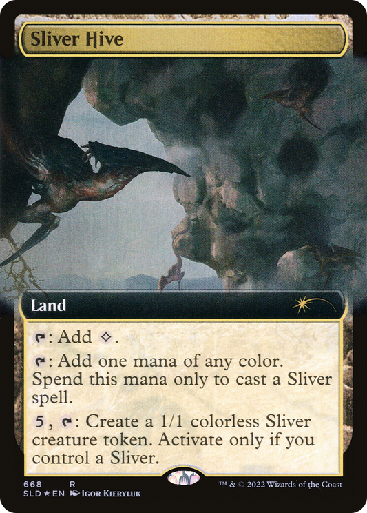 Sliver Hive (668) (Extended Art) - Foil
