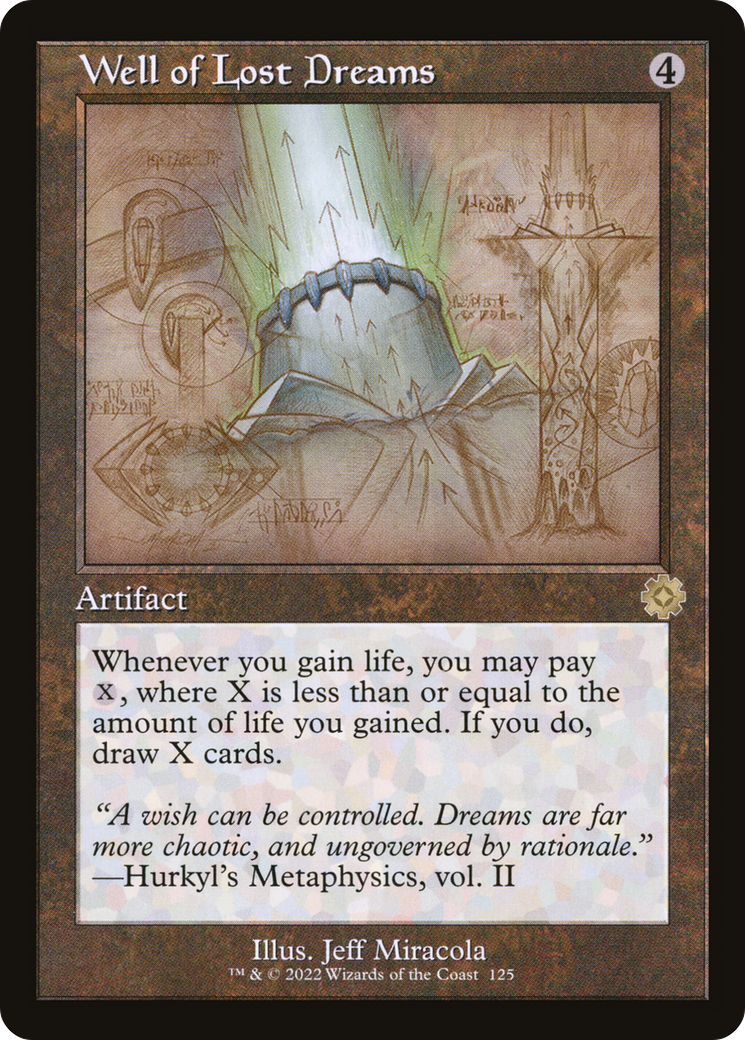 Well of Lost Dreams (125) (Showcase) - Foil