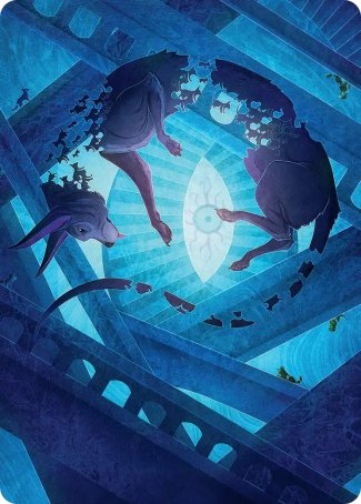 Flickering Hound (45/54) Art Card (FRA)