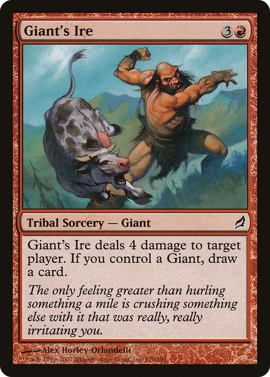 Giant's Ire - Foil