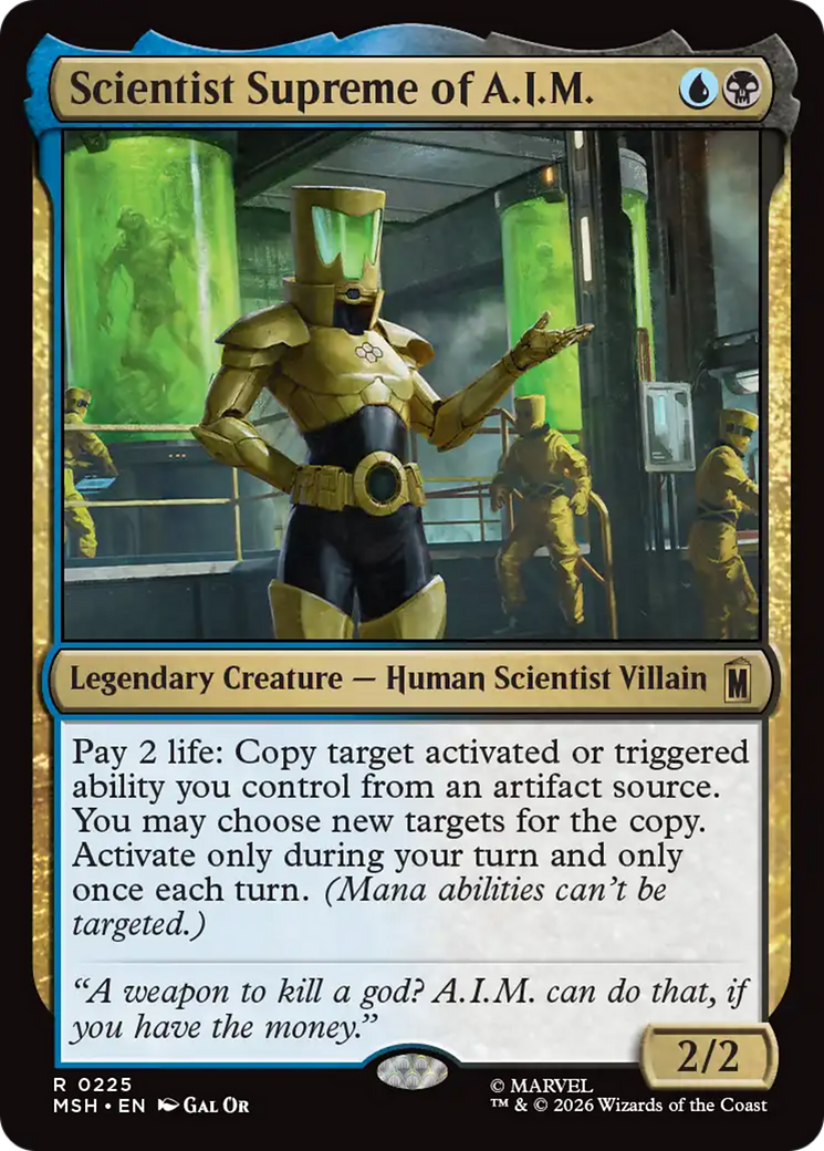 Scientist Supreme of A.I.M. (MSH) - Foil