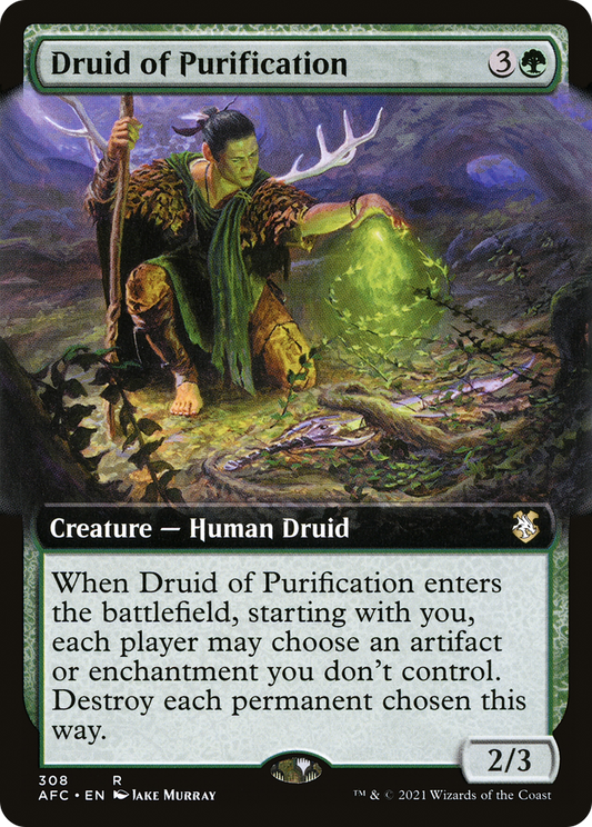 Druid of Purification (308) (Extended Art)