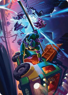 Donatello, Rad Scientist (47/54) Art Card (ATMT)