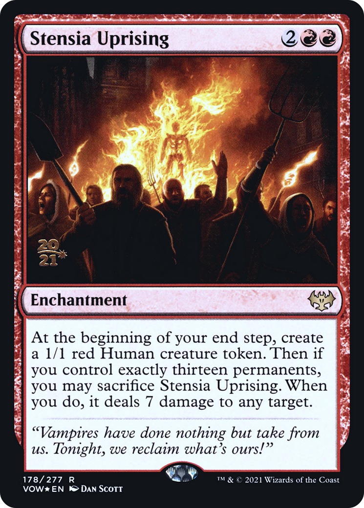 Stensia Uprising (178) (Prerelease) - Foil