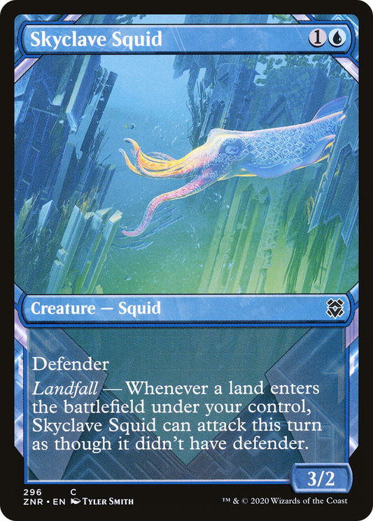 Skyclave Squid (296) (Showcase) - Foil