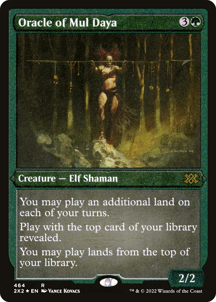 Oracle of Mul Daya - Foil Etched