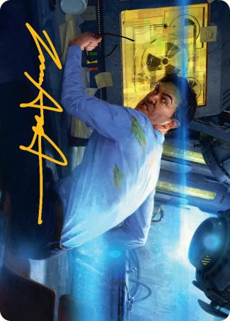 Bruce Banner (04/45) Art Card (AMSH) - Gold-Stamped Signature