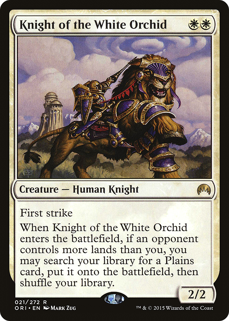 Knight of the White Orchid - Foil