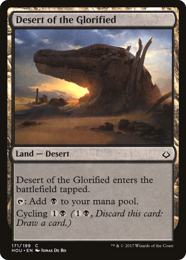 Desert of the Glorified - Foil