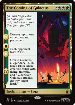 The Coming of Galactus (0212) (MSH) - Foil