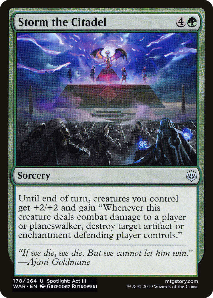 Storm the Citadel - Foil