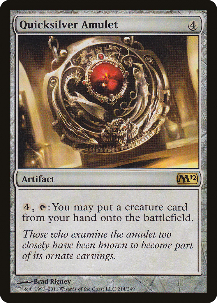 Quicksilver Amulet - Foil