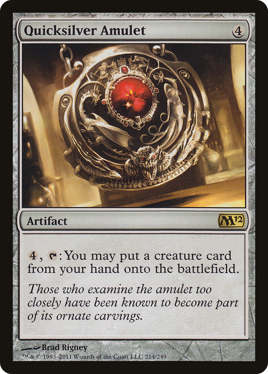 Quicksilver Amulet - Foil