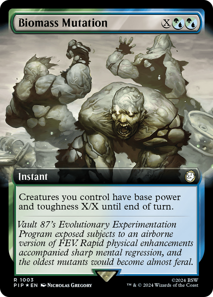 Biomass Mutation (1003) (Extended Art) - Surge Foil