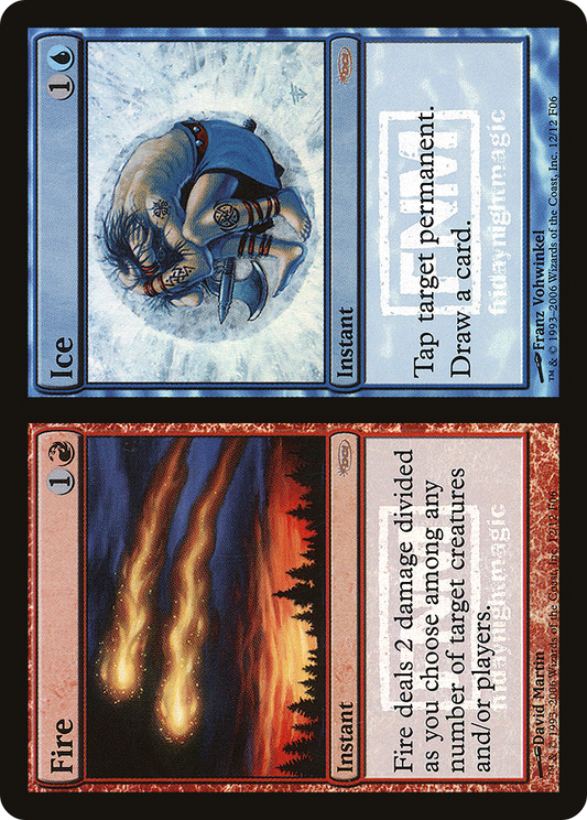 Fire // Ice (012) (FNM) - Foil