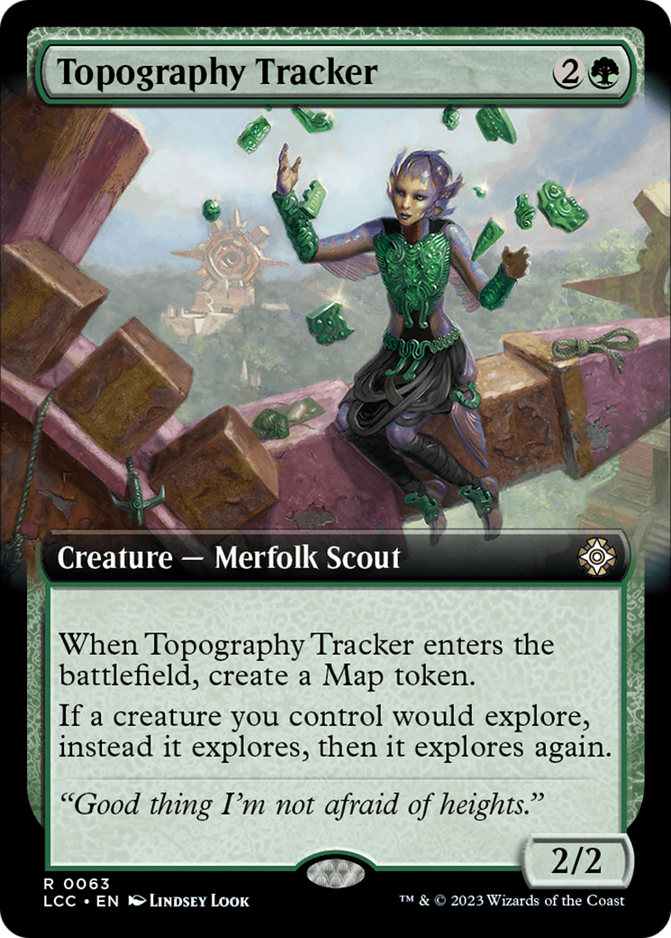 Topography Tracker (0063) (Extended Art)