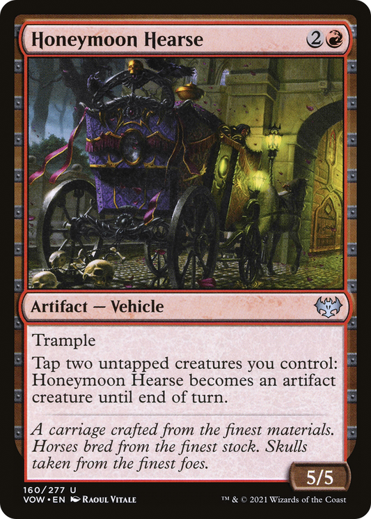 Honeymoon Hearse - Foil