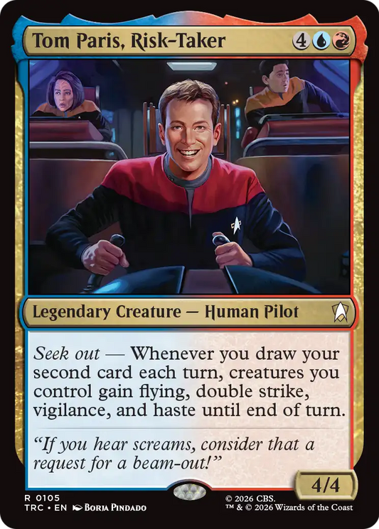 Tom Paris, Risk-Taker (TRC) - Surge Foil