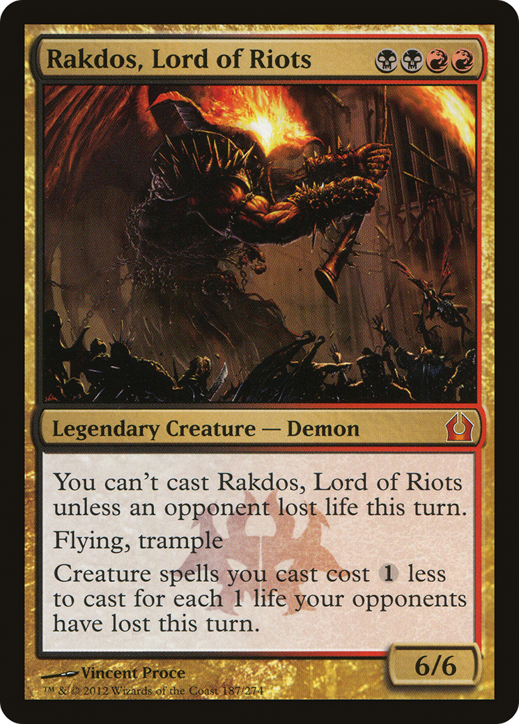 Rakdos, Lord of Riots - Foil