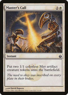 Master's Call - Foil