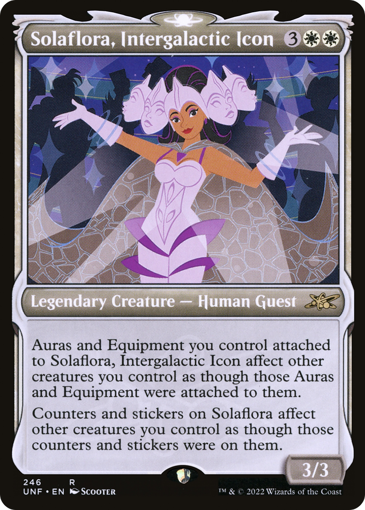 Solaflora, Intergalactic Icon (246) (Showcase) - Foil