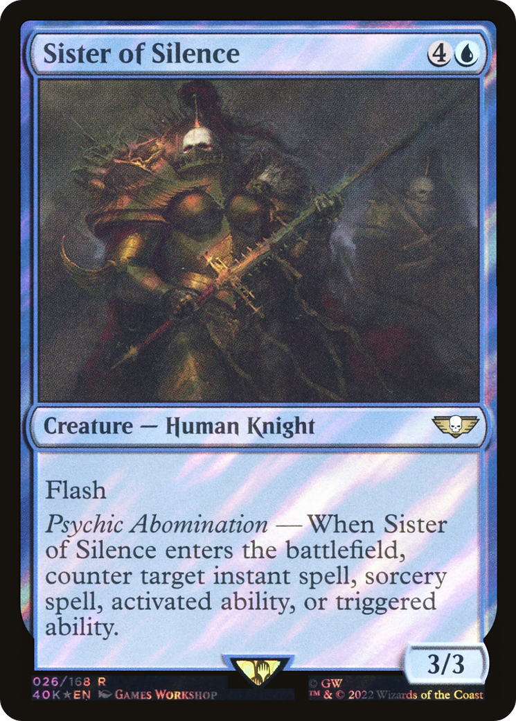 Sister of Silence - Surge Foil