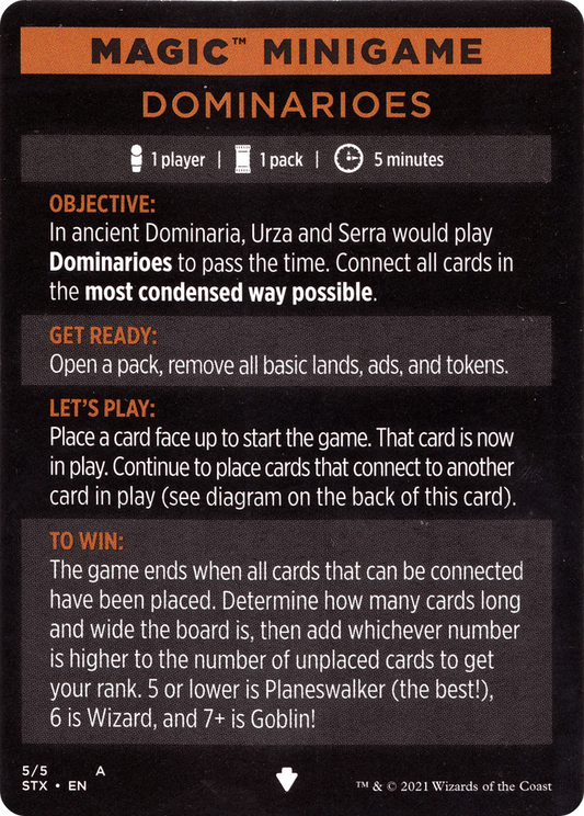 Magic Minigame: Dominarioes (MSTX)