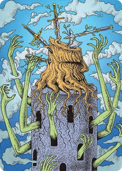 Flourishing Grapple (51/54) Art Card (FRA)