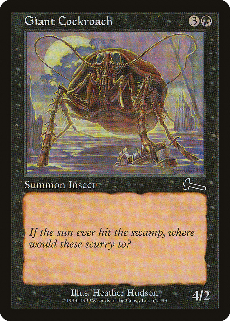 Giant Cockroach - Foil