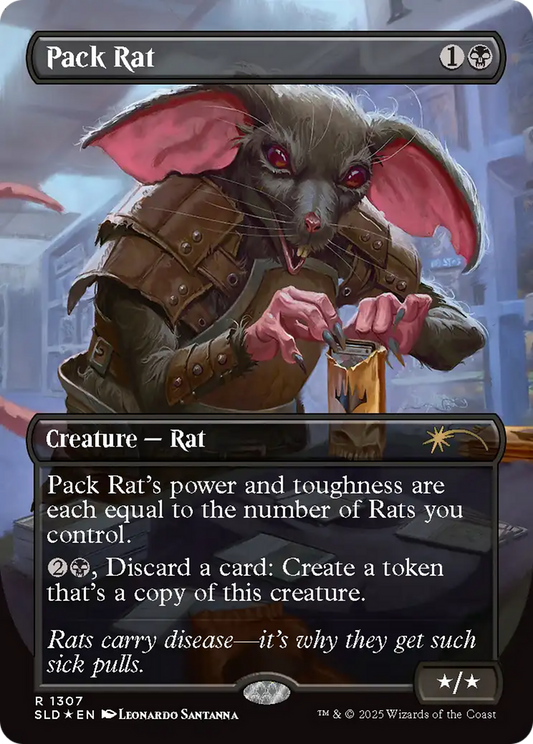 Pack Rat (1307) (Borderless) - Foil