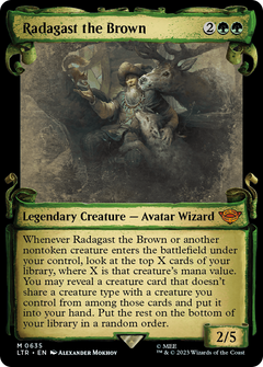 Radagast the Brown (0635) (Showcase) - Silver Foil