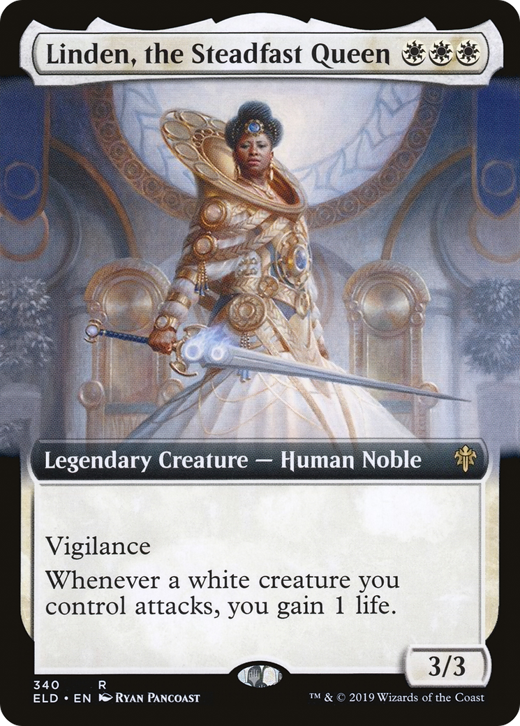 Linden, the Steadfast Queen (340) (Extended Art)
