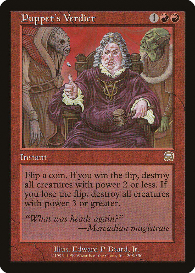 Puppet's Verdict - Foil