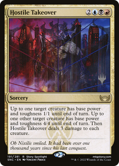 Hostile Takeover (191) (Promo Pack) - Foil