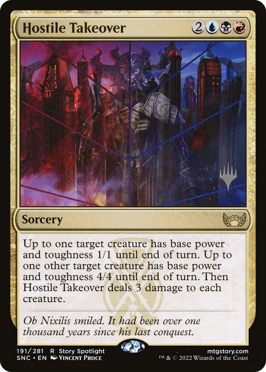 Hostile Takeover (191) (Promo Pack)
