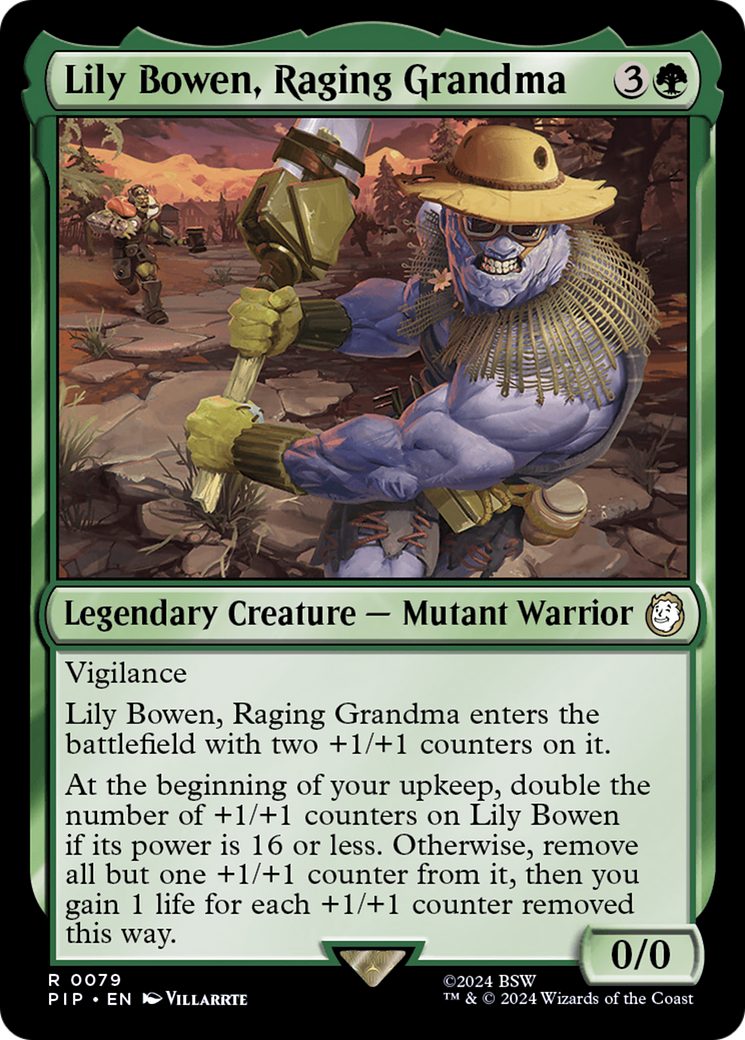 Lily Bowen, Raging Grandma - Foil