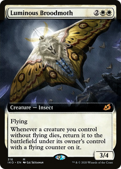 Luminous Broodmoth (316) (Extended Art) - Foil
