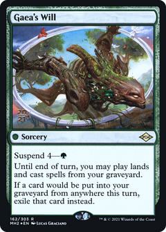 Gaea's Will (162) (Prerelease) - Foil
