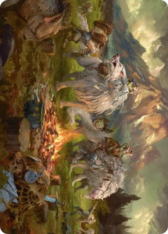Mount Gundabad Mobilizes (54/54) Art Card (AHOB)