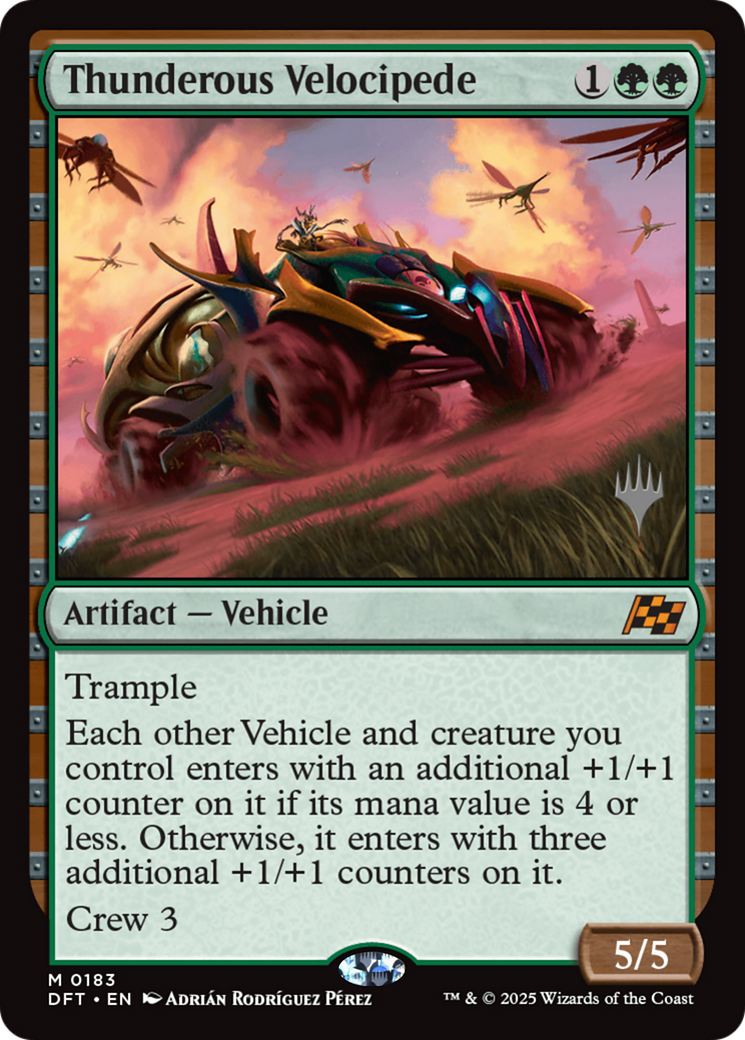 Thunderous Velocipede (0183) (Promo Pack) - Foil
