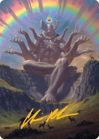 Transcendent Archaic (01/54) Art Card (ASOS) - Gold-Stamped Signature