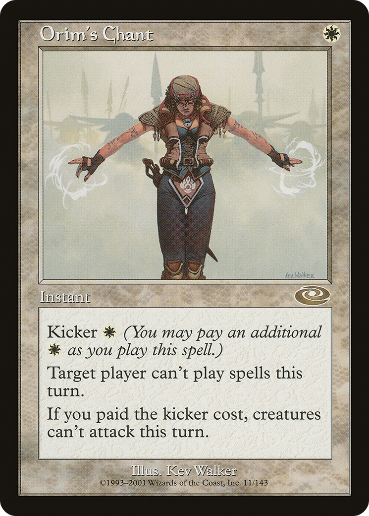 Orim's Chant - Foil