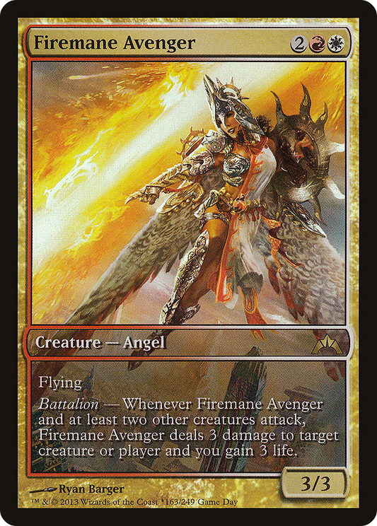Firemane Avenger (163) (Game Day) - Foil