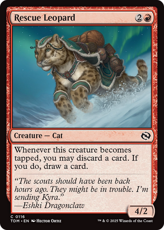 Rescue Leopard - Foil