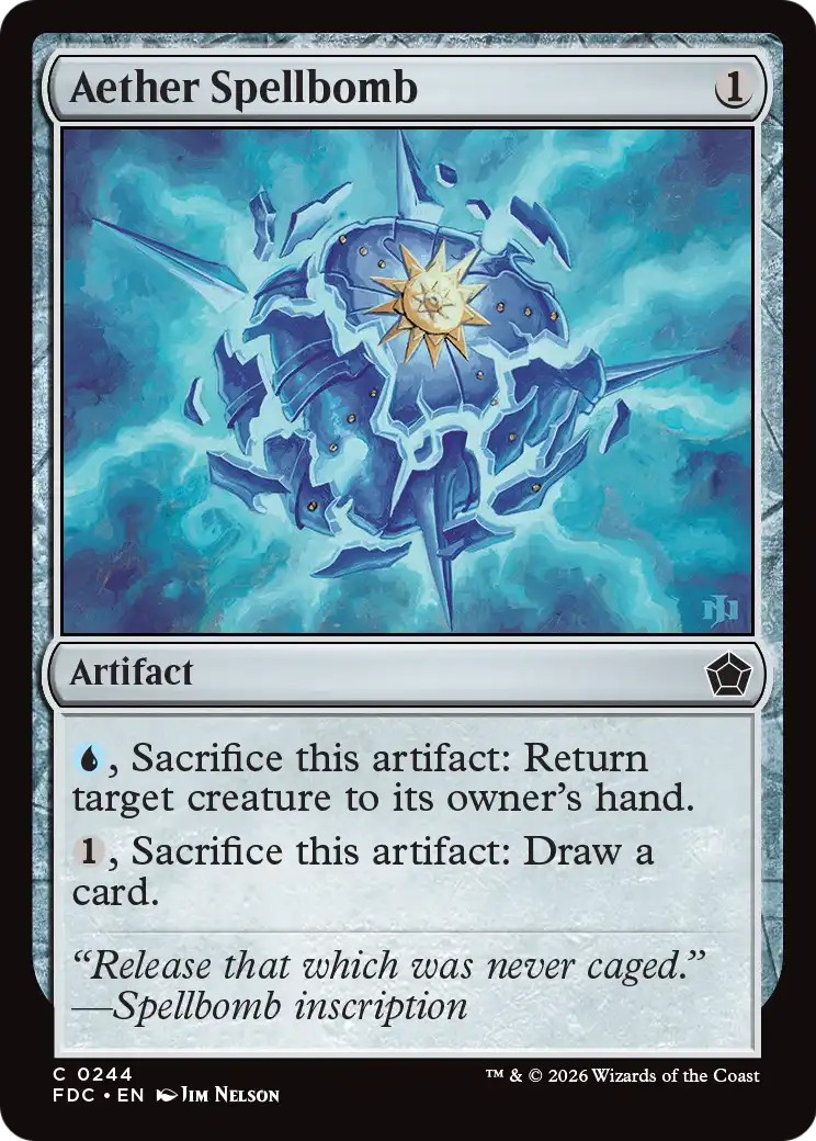 Aether Spellbomb (FDC)