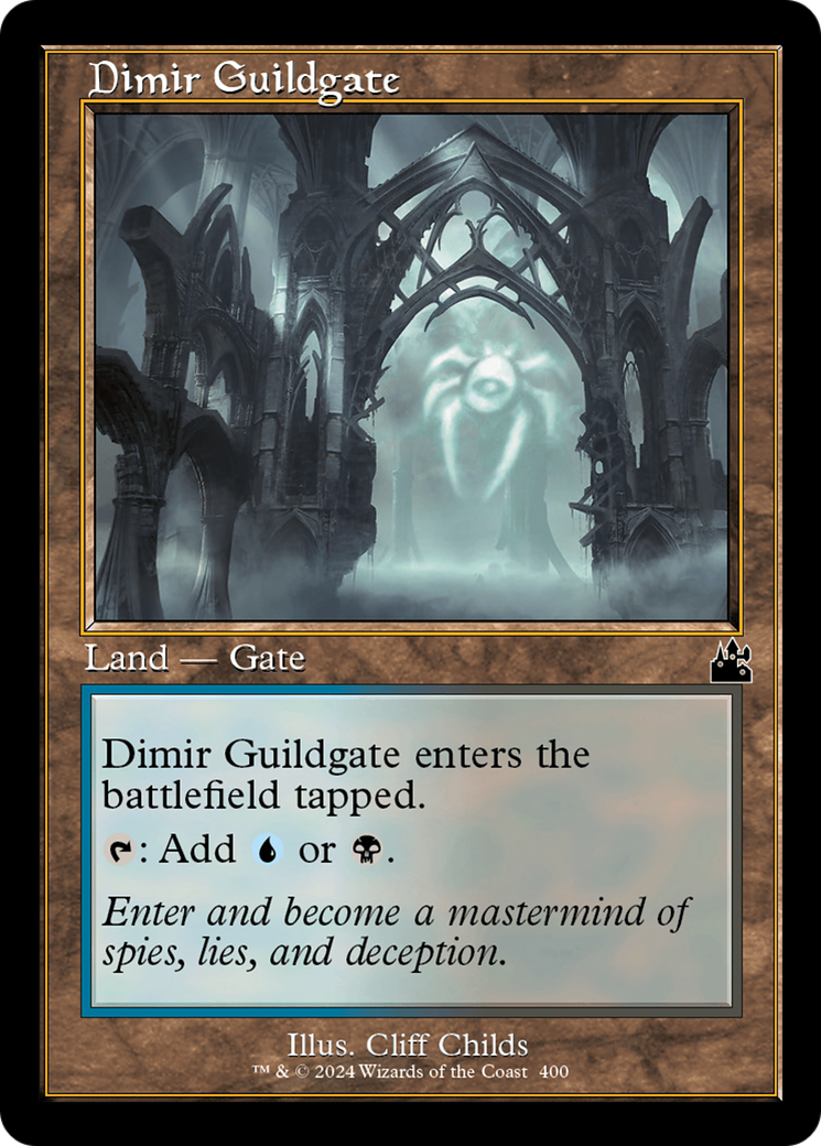 Dimir Guildgate (0400) (Retro Frame) - Foil